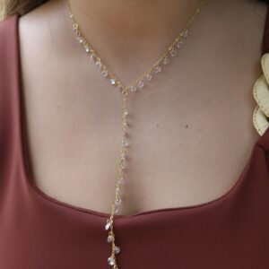 All the crystals necklace