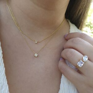 Mini flower necklace