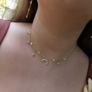 Moon necklace