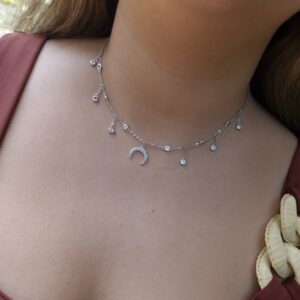 Moon necklace