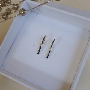 Sapphire earrings